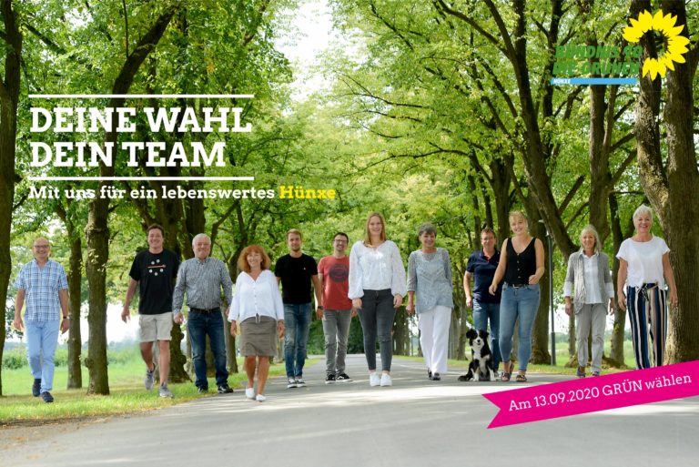 Am 13. September GRÜN wählen